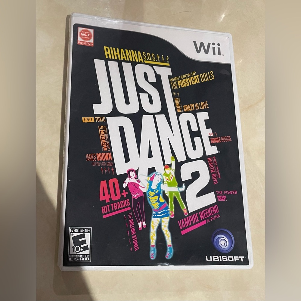 Just dance 2 Wii game
